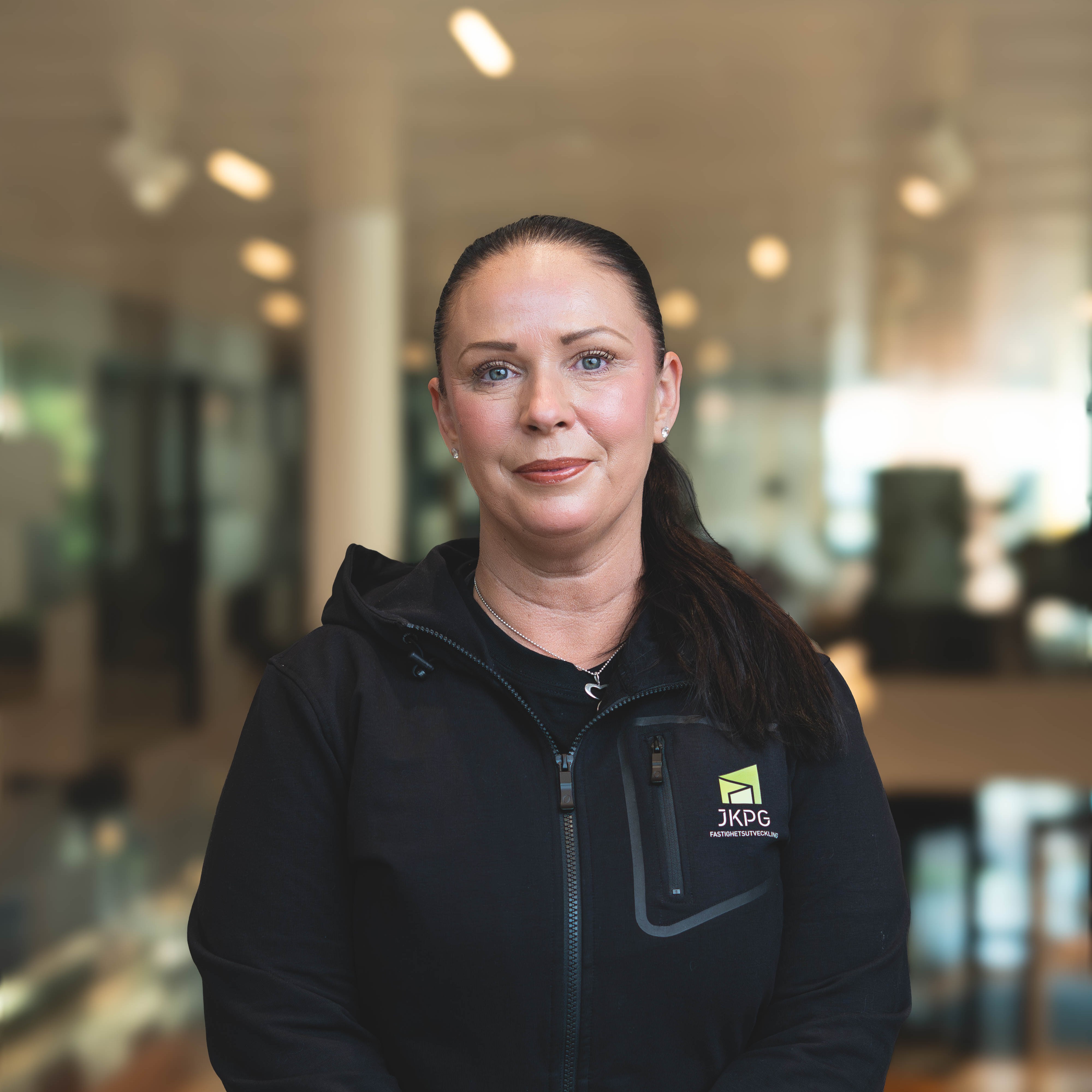 Carola Cardestål, servicevärd JKPG Fast.