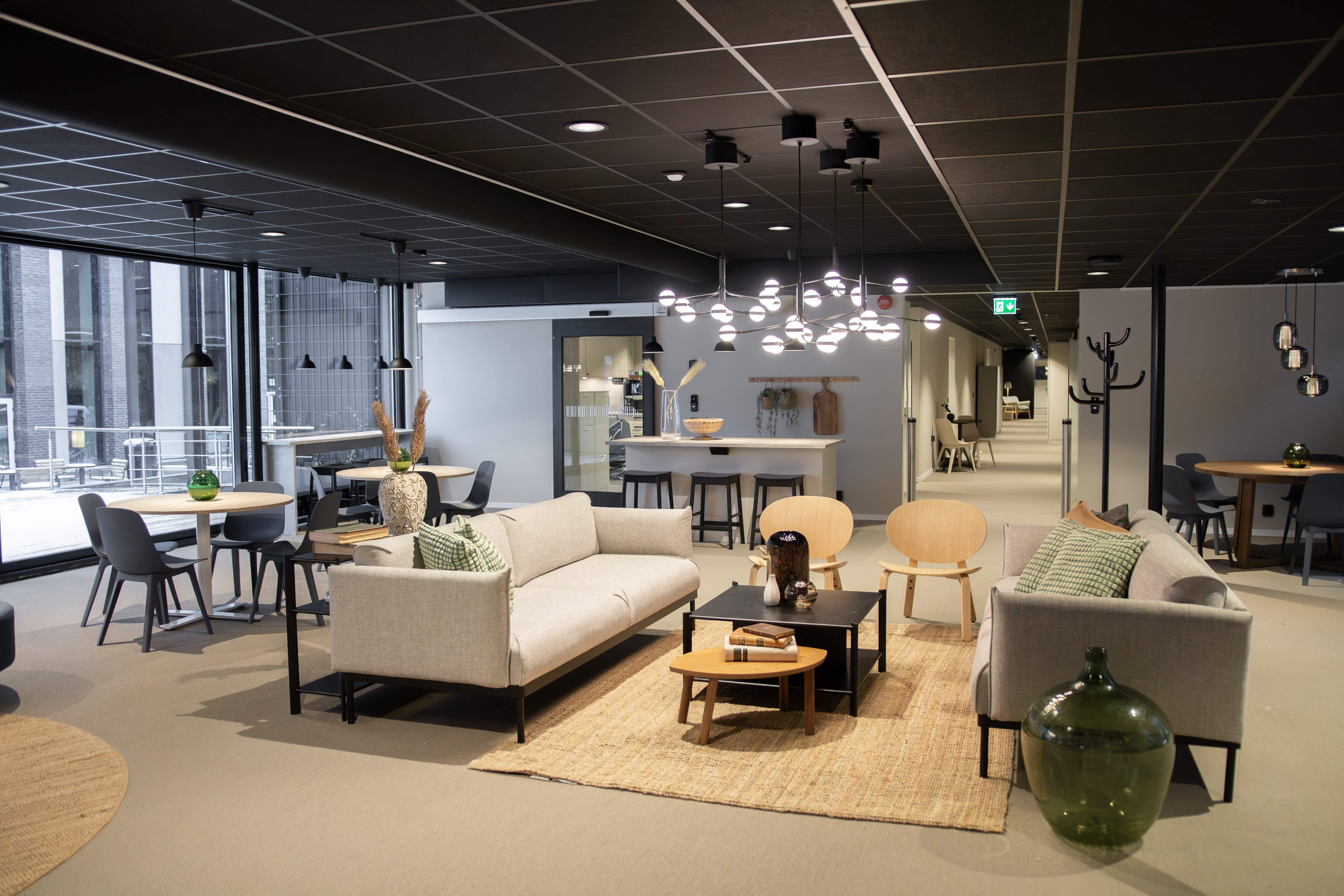 Loungen i Science Park Workspace.