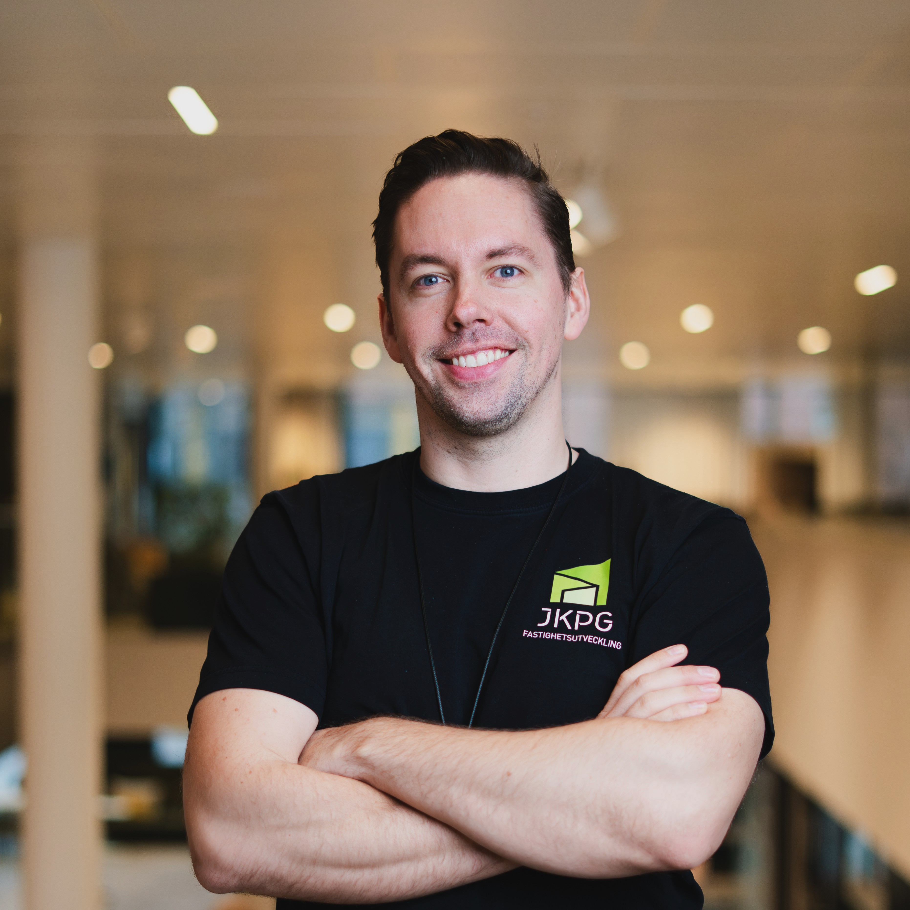 Jonathan Silverblad, energi-och hållbarhetssamordnare JKPG Fast.