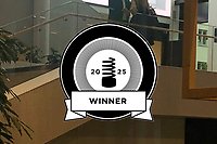 Logotyp Webby Awards med texten "2025 Winner".